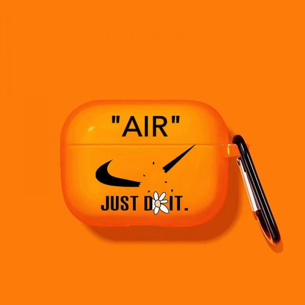 Nike ナイキ 第3世代 airpods 4/pro2 ケース ハイブランド 落下防止軽量 エアーポッズ 4/プロ2/3カバー 紛失防止ブランド Airpods Pro2/3 4メンズ レディースairpods pro2/4 3ケース ストラップ付き