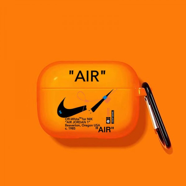 Nike ナイキ 第3世代 airpods 4/pro2 ケース ハイブランド 落下防止軽量 エアーポッズ 4/プロ2/3カバー 紛失防止ブランド Airpods Pro2/3 4メンズ レディースairpods pro2/4 3ケース ストラップ付き