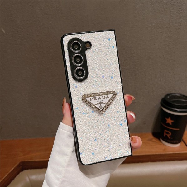 Prada プラダGalaxy Z Fold5 4 6スマホケース 携帯カバーギャラクシー Z Fold5/Fold4 6ケース ビジネス 高品質 メンズSamsung Z Fold5 4 6スマホケース気質オシャレブランドギャラクシー Z Flip5 4 6カバー 落下保護