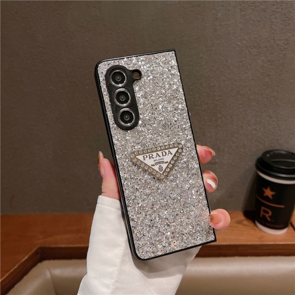 Prada プラダGalaxy Z Fold5 4 6スマホケース 携帯カバーギャラクシー Z Fold5/Fold4 6ケース ビジネス 高品質 メンズSamsung Z Fold5 4 6スマホケース気質オシャレブランドギャラクシー Z Flip5 4 6カバー 落下保護