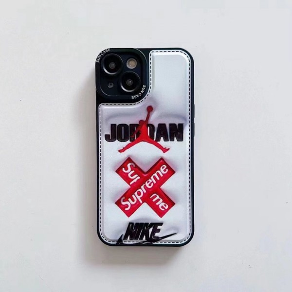 Supreme シュプリーム NIKE JORDAN LV ハイブランドiphone 14 Pro Max 15 Plusケースカバーアイフォン 15 14プロ マックス/14プロ/14カバー 落下防止男女兼用iPhone 15 14 pro maxケースカバーアップル 15+ 14proブランドスマホカバー薄型オシャレ