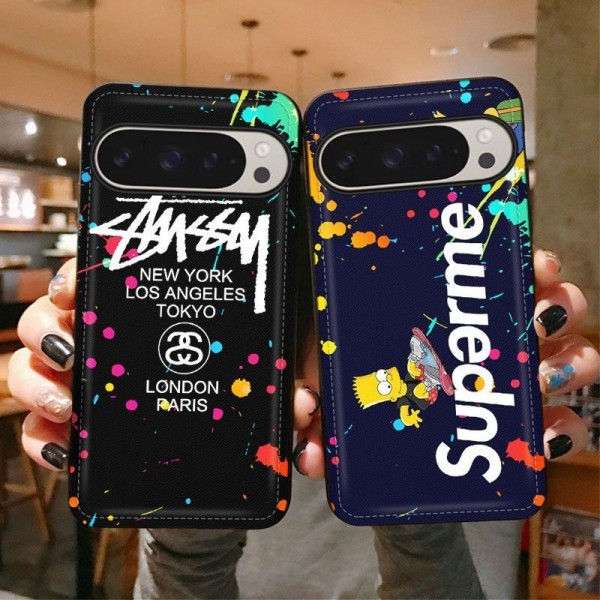 Supreme シュプリームグーグル ピクセル 9 pro 8a 7プロケース可愛い女の子Google Pixel 9 pro XLケース ブランド ブランド スマホケース Google Pixel 8a/7/9 pro ケースハイブランドGooglePixel 7/8 Pro保護カバーレディース