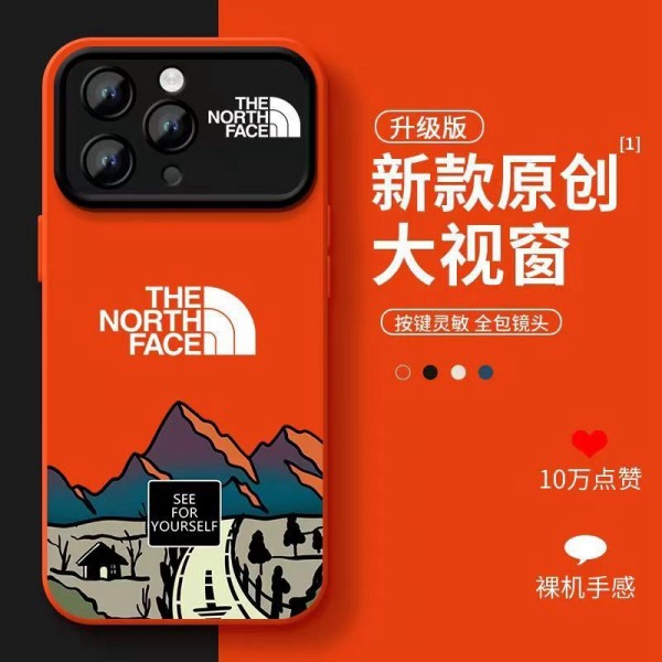 ザ・ノース・フェイス THE NORTH FACEアイフォン15 plus 14proブランドケースハイブランドiphone 14 Pro Max 15 Plusケースカバー耐衝撃のiPhone 15 14 plusスマホケース男女兼用iPhone 15 14 pro maxケースカバー