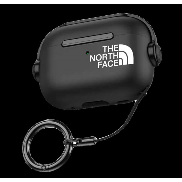 ザノースフェイス THE NORTH FACE ブランド Airpods 4/3/Pro2ケース 保護 第3世代 airpods 4/pro2 ケース ハイブランド 落下防止軽量 エアーポッズ 4/プロ2/3カバー 紛失防止airpods pro2/4 3ケース ストラップ付き