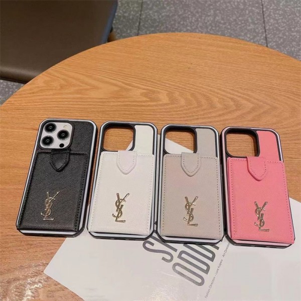 Ysl イヴサンローラン ハイブランドiphone16 14 Pro Max 15 Plusケースカバー アイフォン15/14 13pro 12 ケースブランド 手触り良い 男女兼用iPhone 15 14 16 pro maxケースカバーアップル 15+ 14pro 16ブランドスマホカバー薄型オシャレ