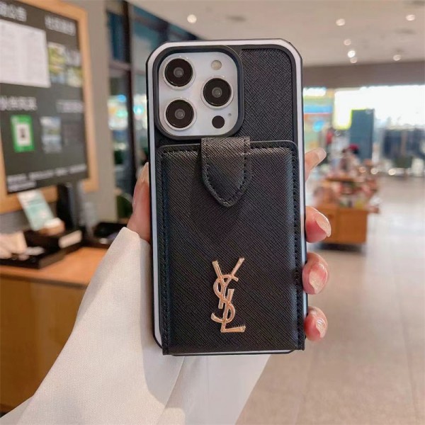 Ysl イヴサンローラン ハイブランドiphone16 14 Pro Max 15 Plusケースカバー アイフォン15/14 13pro 12 ケースブランド 手触り良い 男女兼用iPhone 15 14 16 pro maxケースカバーアップル 15+ 14pro 16ブランドスマホカバー薄型オシャレ