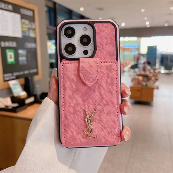 Ysl イヴサンローラン ハイブランドiphone16 14 Pro Max 15 Plusケースカバー アイフォン15/14 13pro 12 ケースブランド 手触り良い 男女兼用iPhone 15 14 16 pro maxケースカバーアップル 15+ 14pro 16ブランドスマホカバー薄型オシャレ