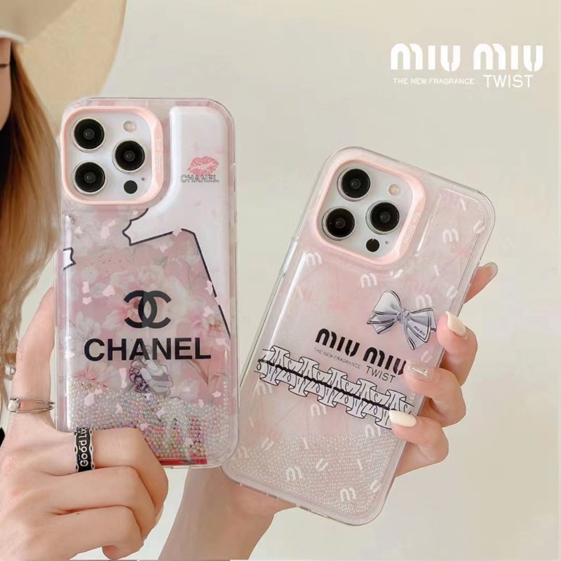 ミュウミュウ MiuMiu Chanel シャネル  ディオール Dior プラダ Prada ブランドiphone 14 Pro Max 15 Plusケースカバーアイフォン 15 14プロ マックス/14プロ/14カバー 落下防止