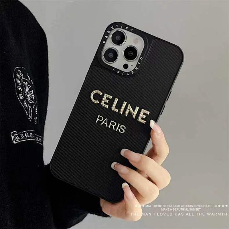 CELINE セリーヌアイフォン 15 14プロ マックス/14プロ/14カバー 落下防止耐衝撃のiPhone 15 14 ultra plusスマホケースアップル 15+ 14pro