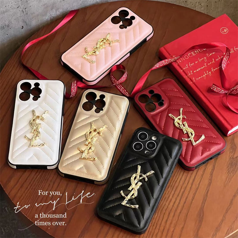 YSL iPhone 15 pro max 14  13 12 plusスマホケース